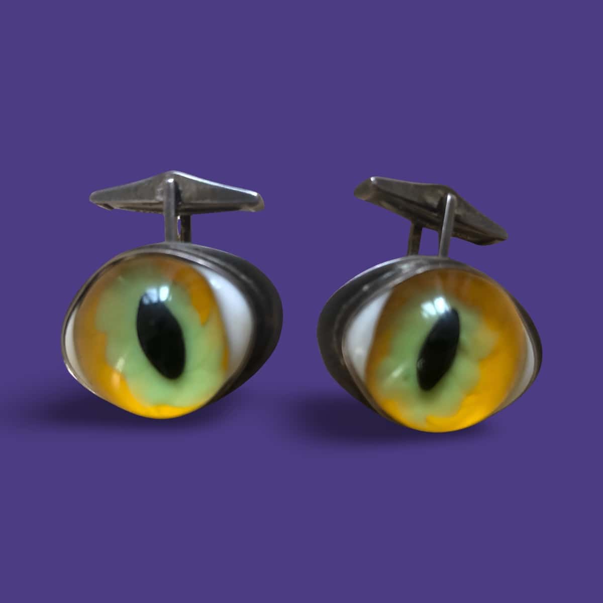 Sam Kramer eyeball cufflinks