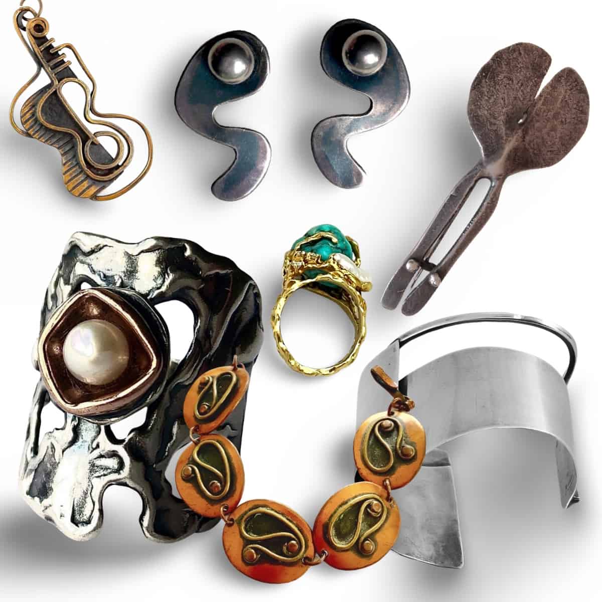 Modernist Jewelry by various artists