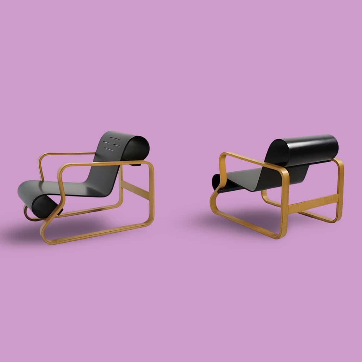 Paimio armchairs by Alvar Aalto