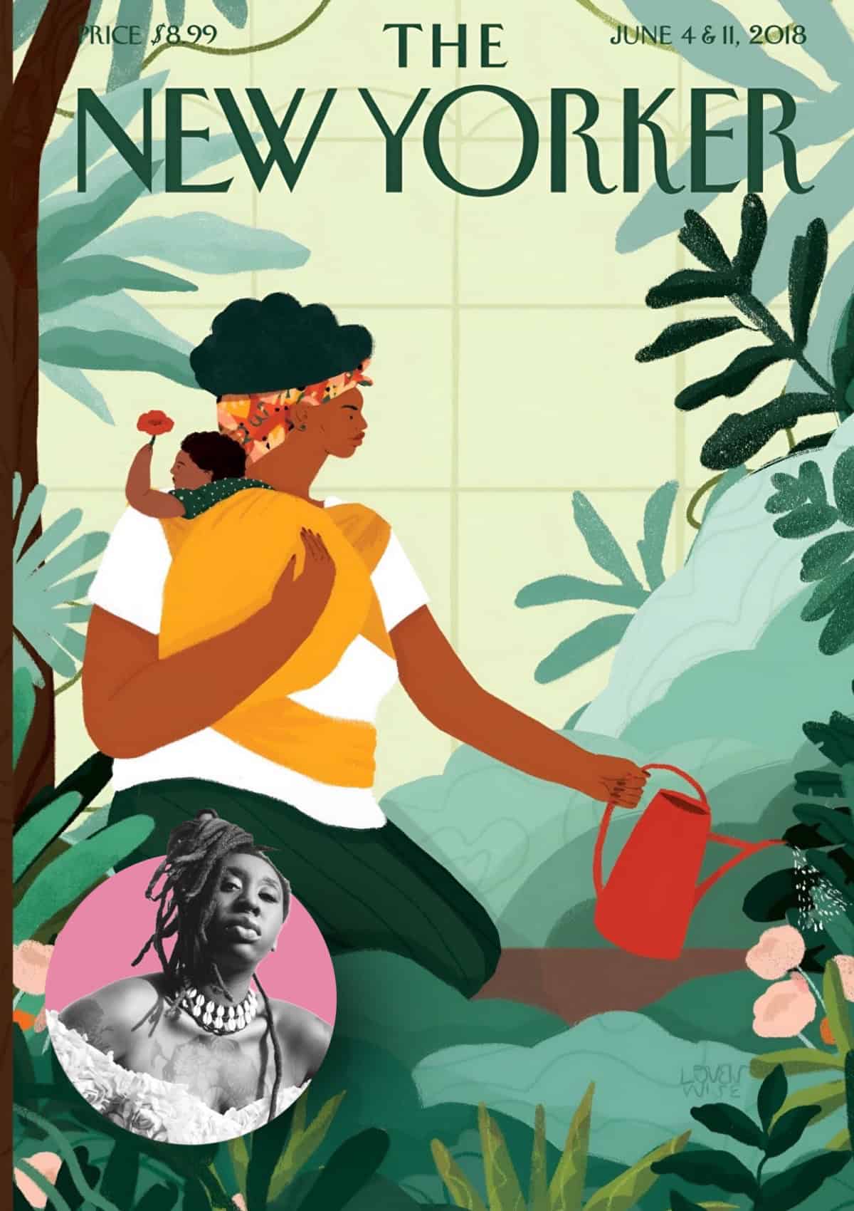 new yorker magazine cover by loveis wise