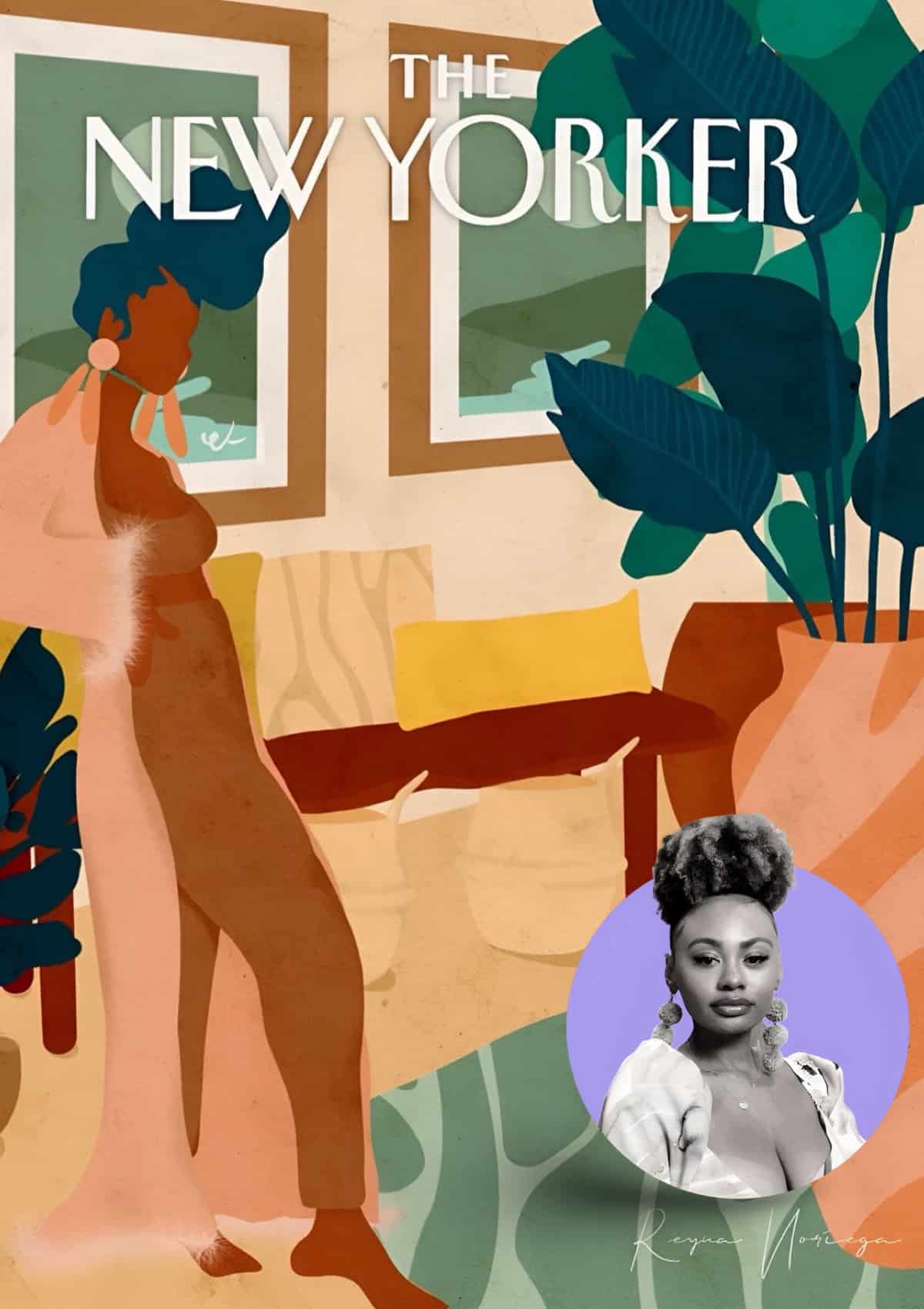 new yorker magazine cover by reyna noriega