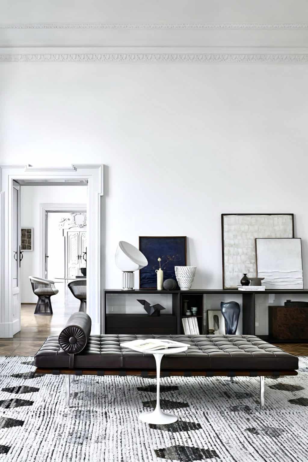 Mies Van Der Rohe Furniture Design In Modern Interiors