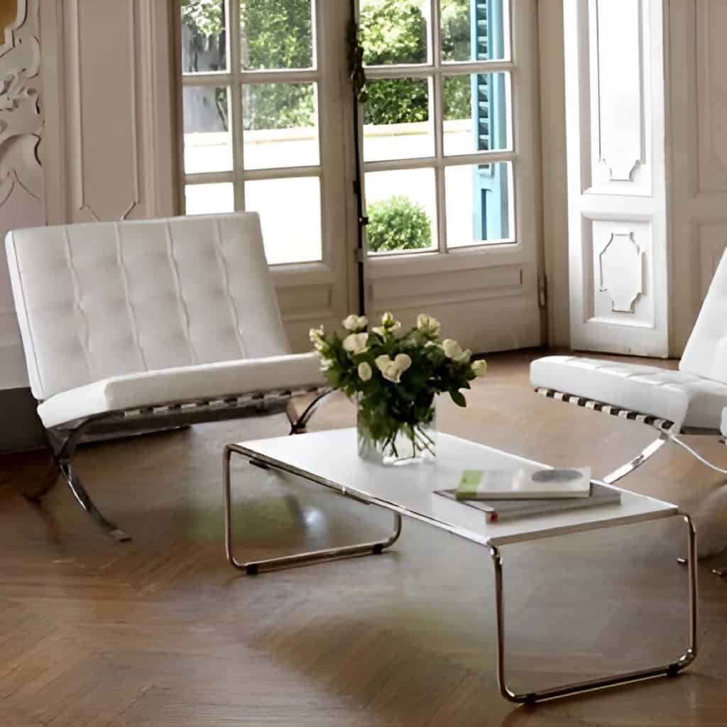 Mies Van Der Rohe Furniture Design In Modern Interiors