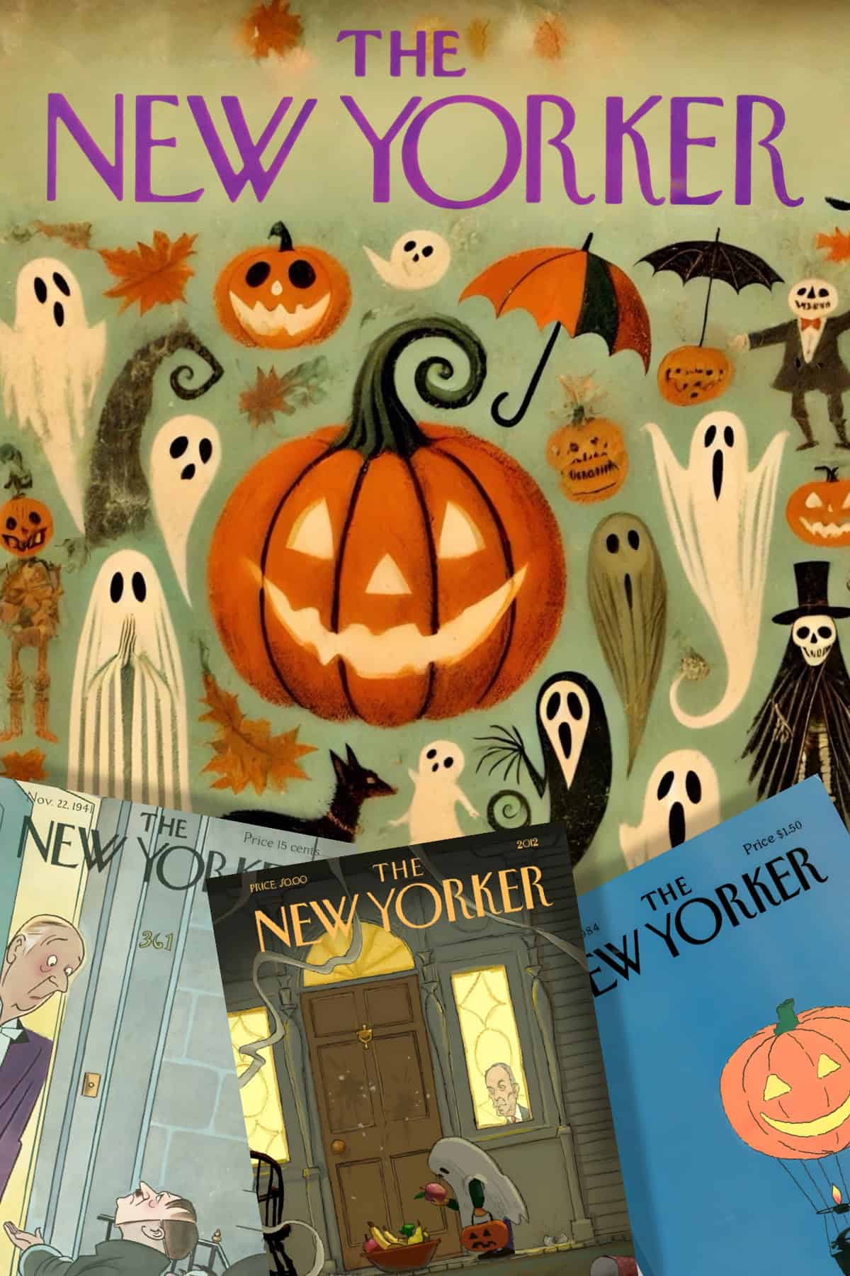 New Yorker Magazine Halloween covers