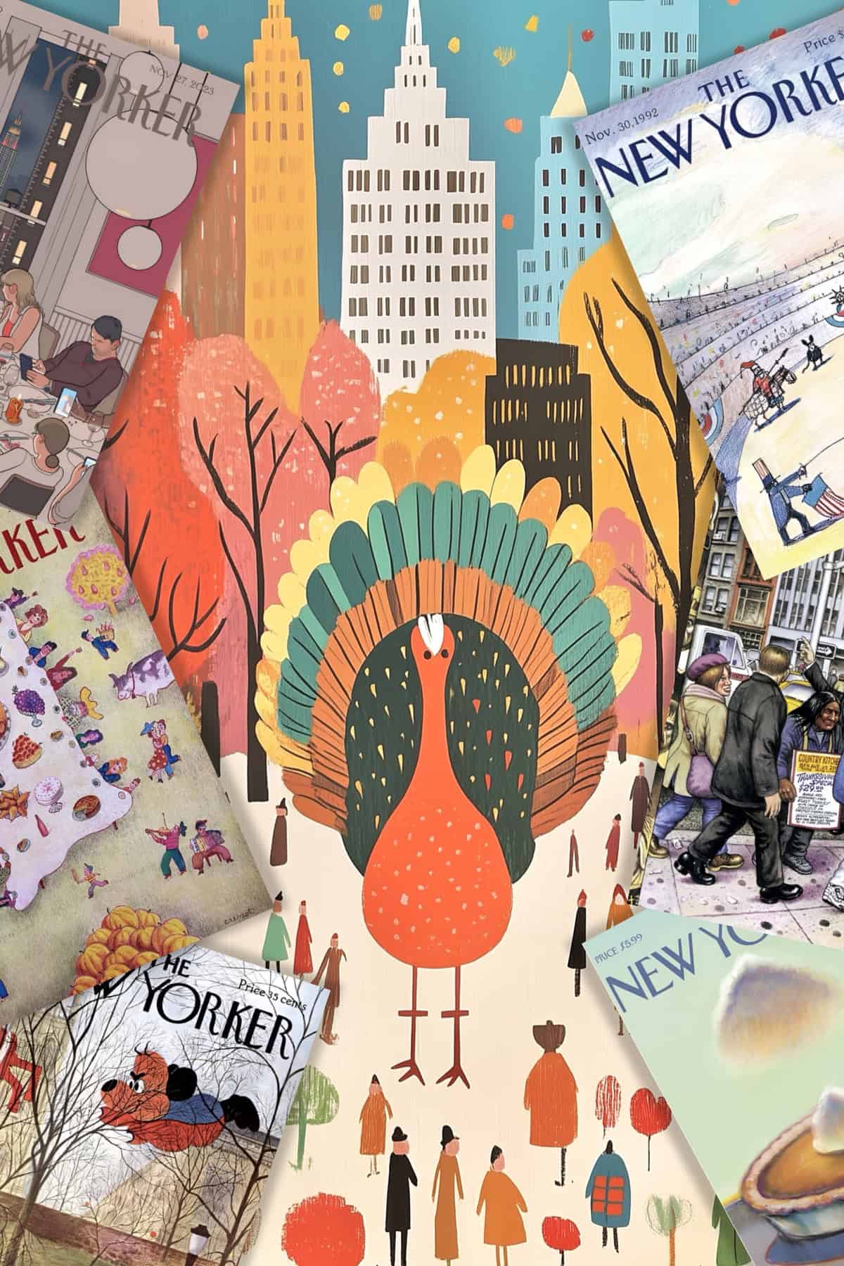 New Yorker Magazine Best Thanksgiving Covers