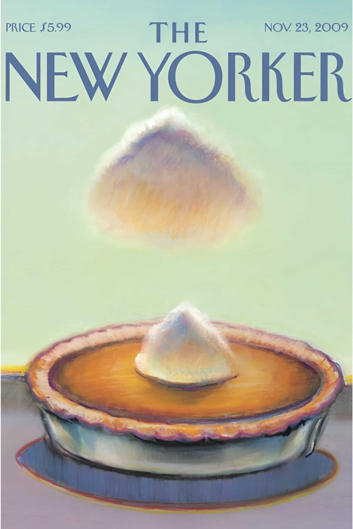 Thanksgiving covers new yorker magazine Nov. 23, 2009. Artist: Ana Juan