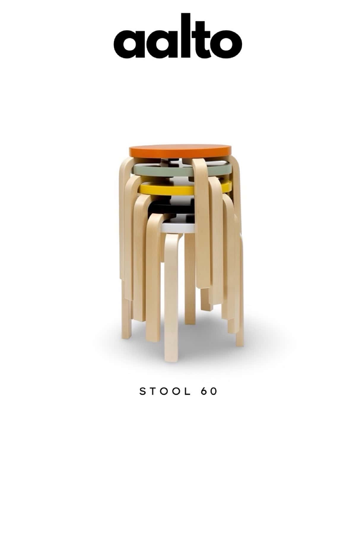 Stool 60 by Aalto