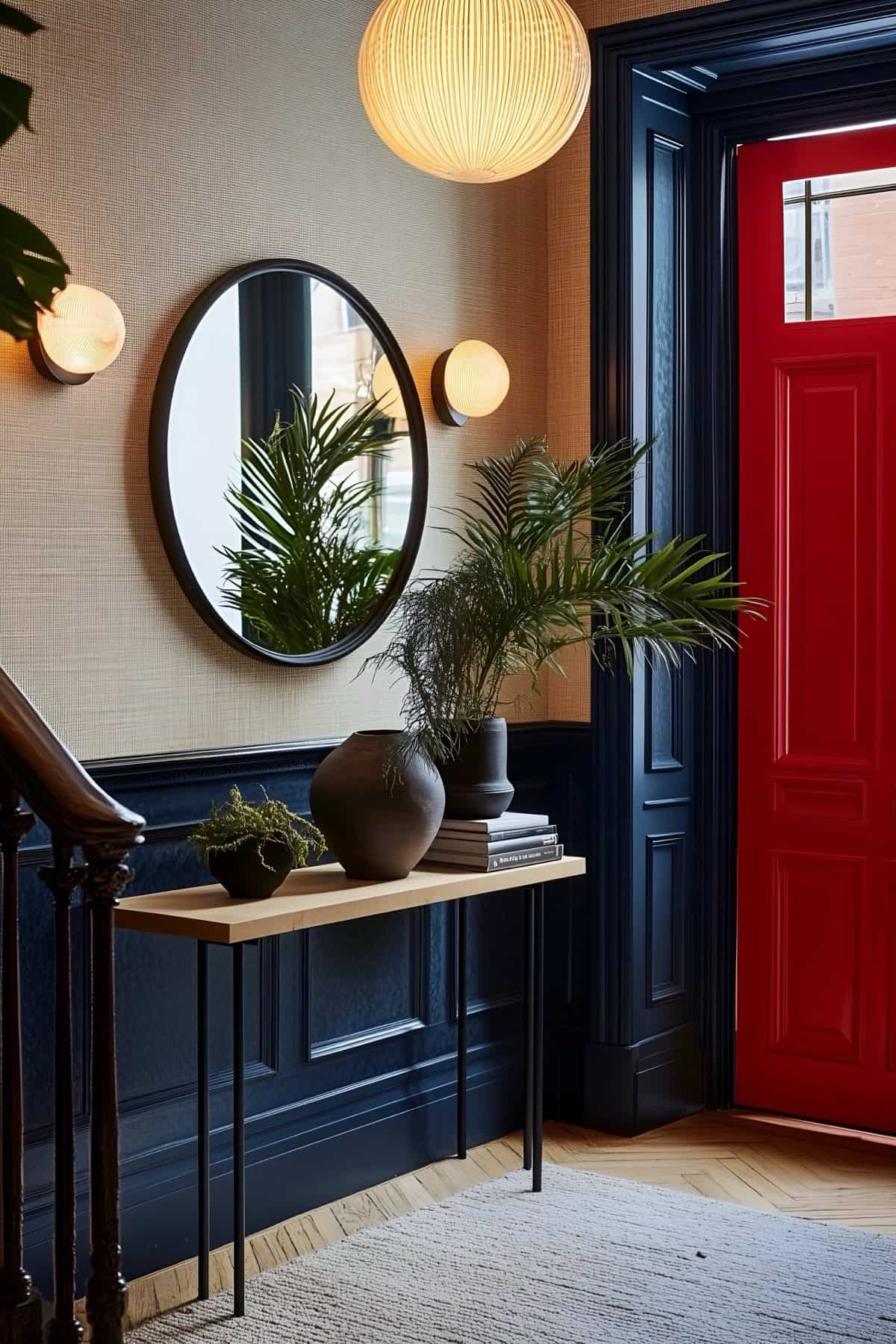 NYC Hallway Table Decor Ideas_42