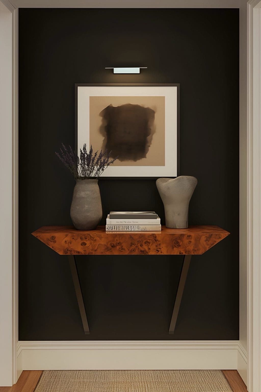 Image showcasing The Warm and Textured Layers of The Velvet Apartment