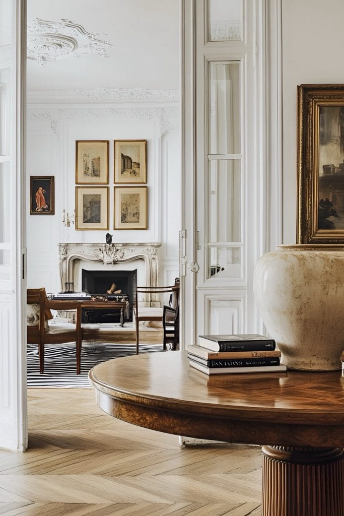 Parisian Hallway Table Decor Ideas For Your Home