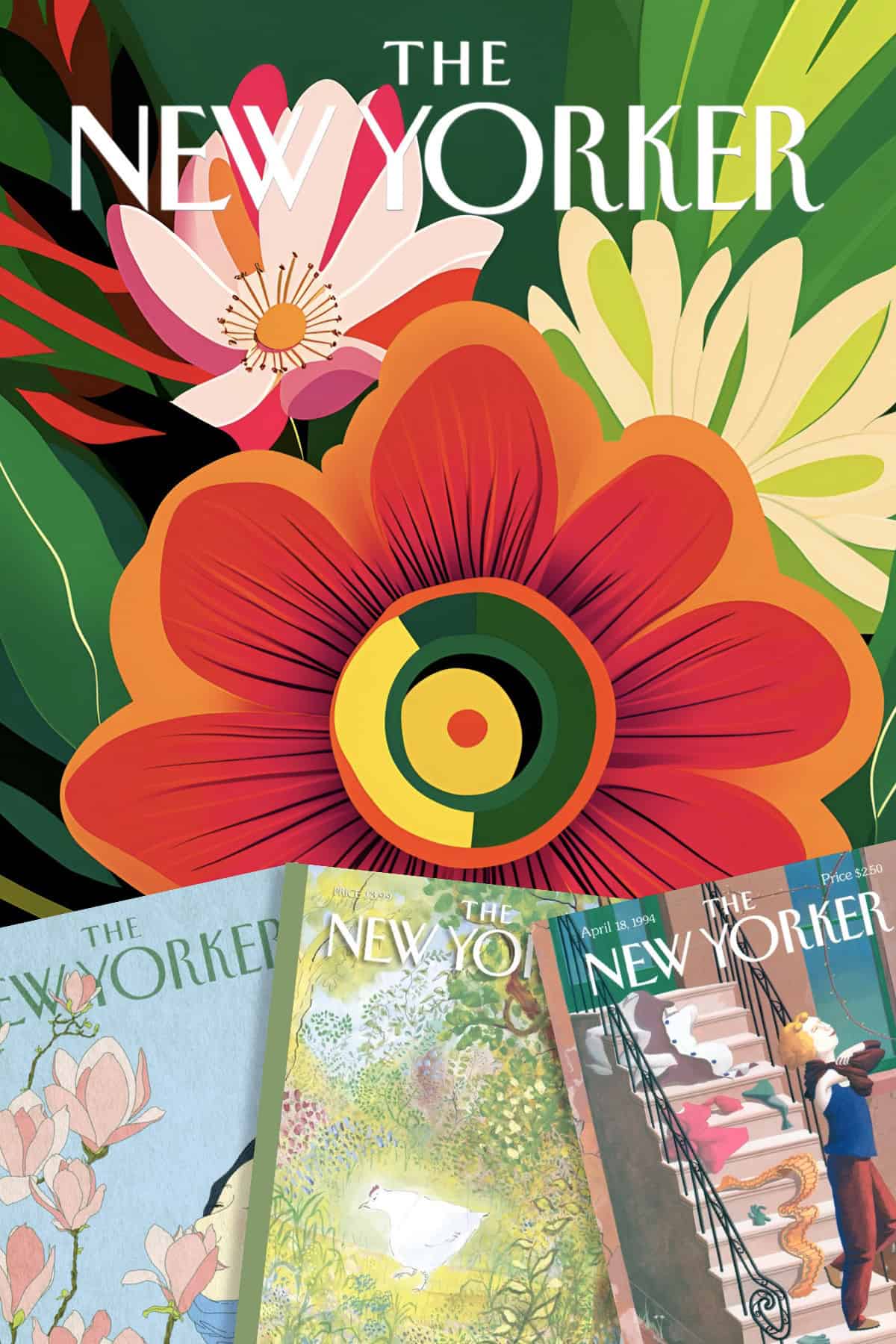 New Yorker Covers Spring Aesthetic