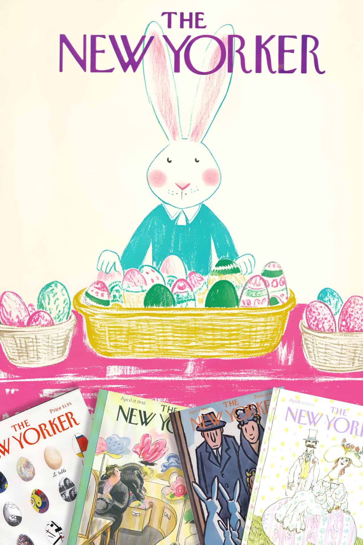 New Yorker Easter Covers art