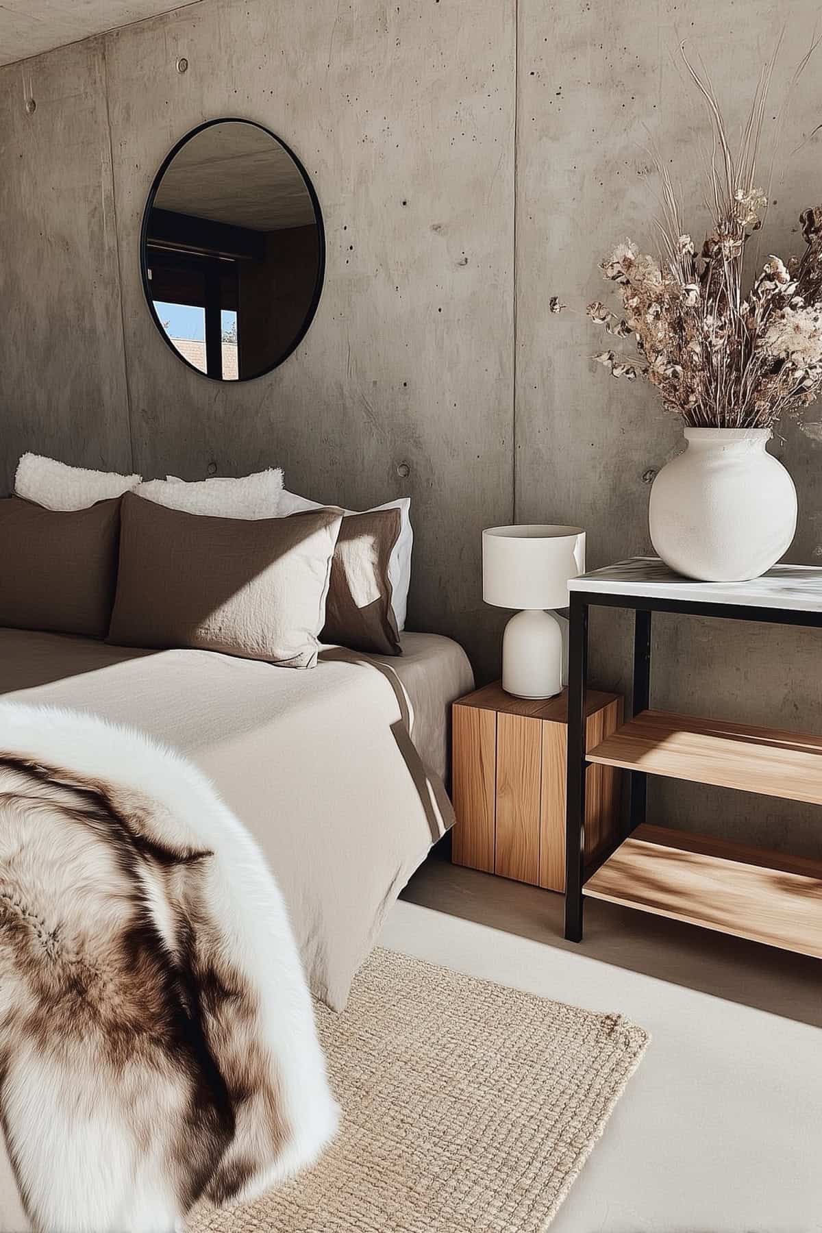 Brutalist bedroom ideas_33