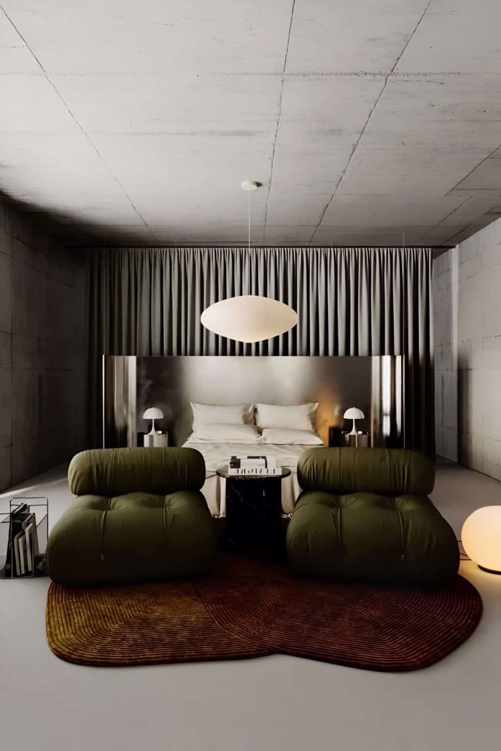How To Style A Brutalist Bedroom - Ideas And Inspo