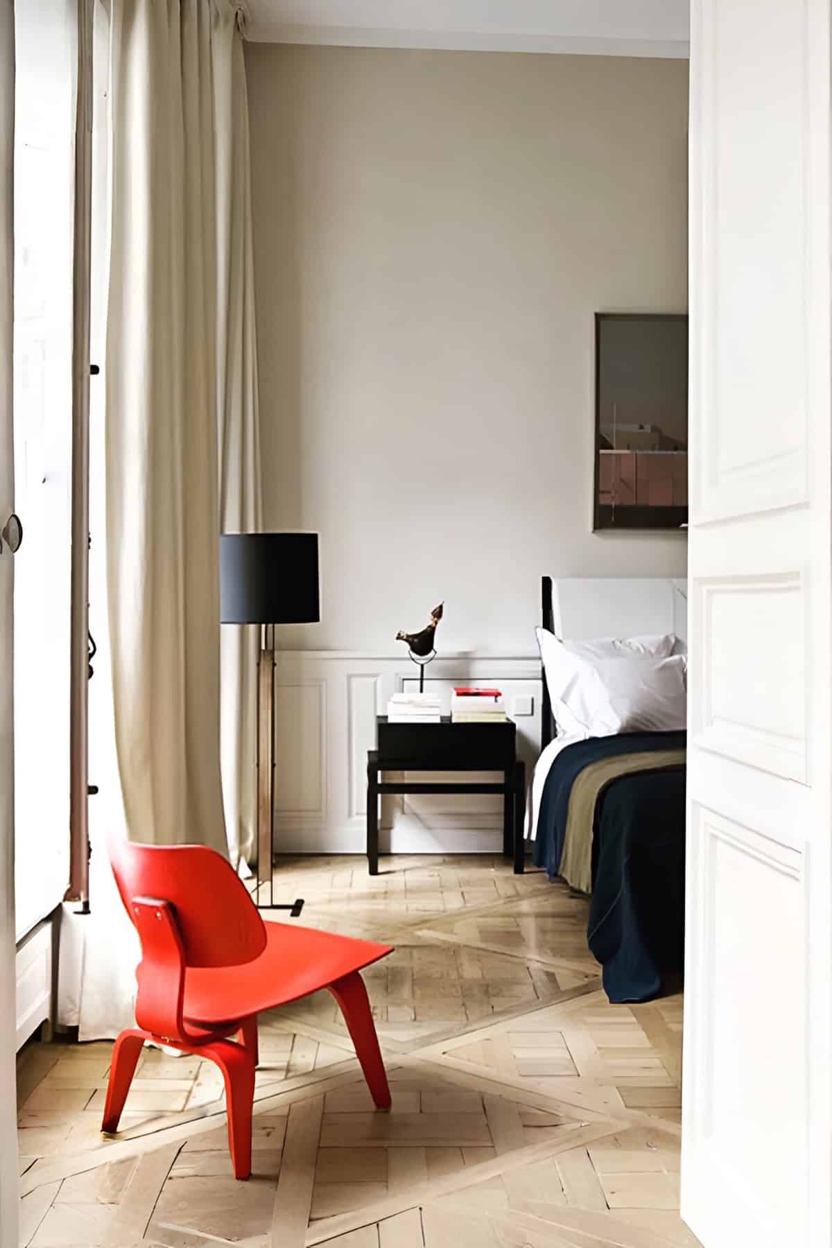 Parisian Bedroom Interiors Inspo-1