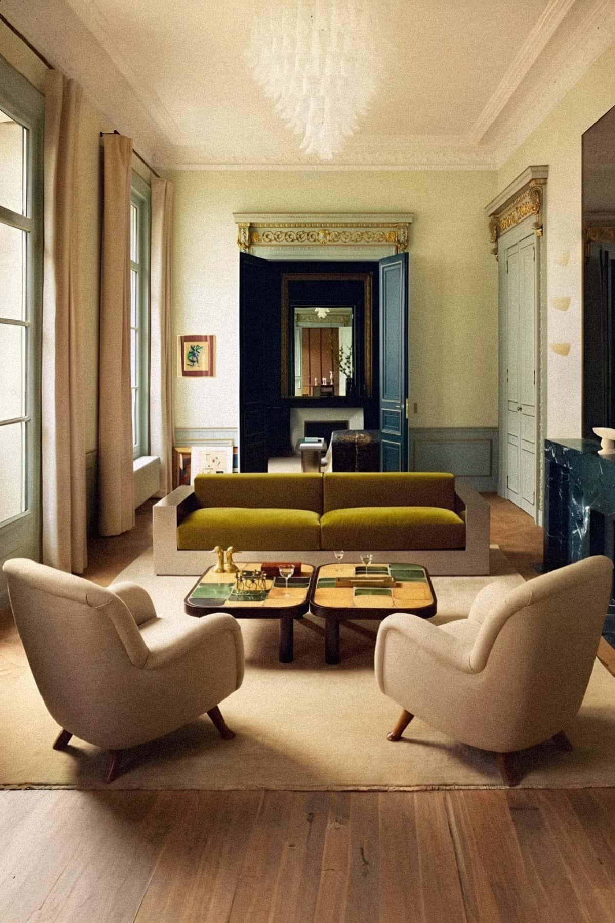 parisian living room