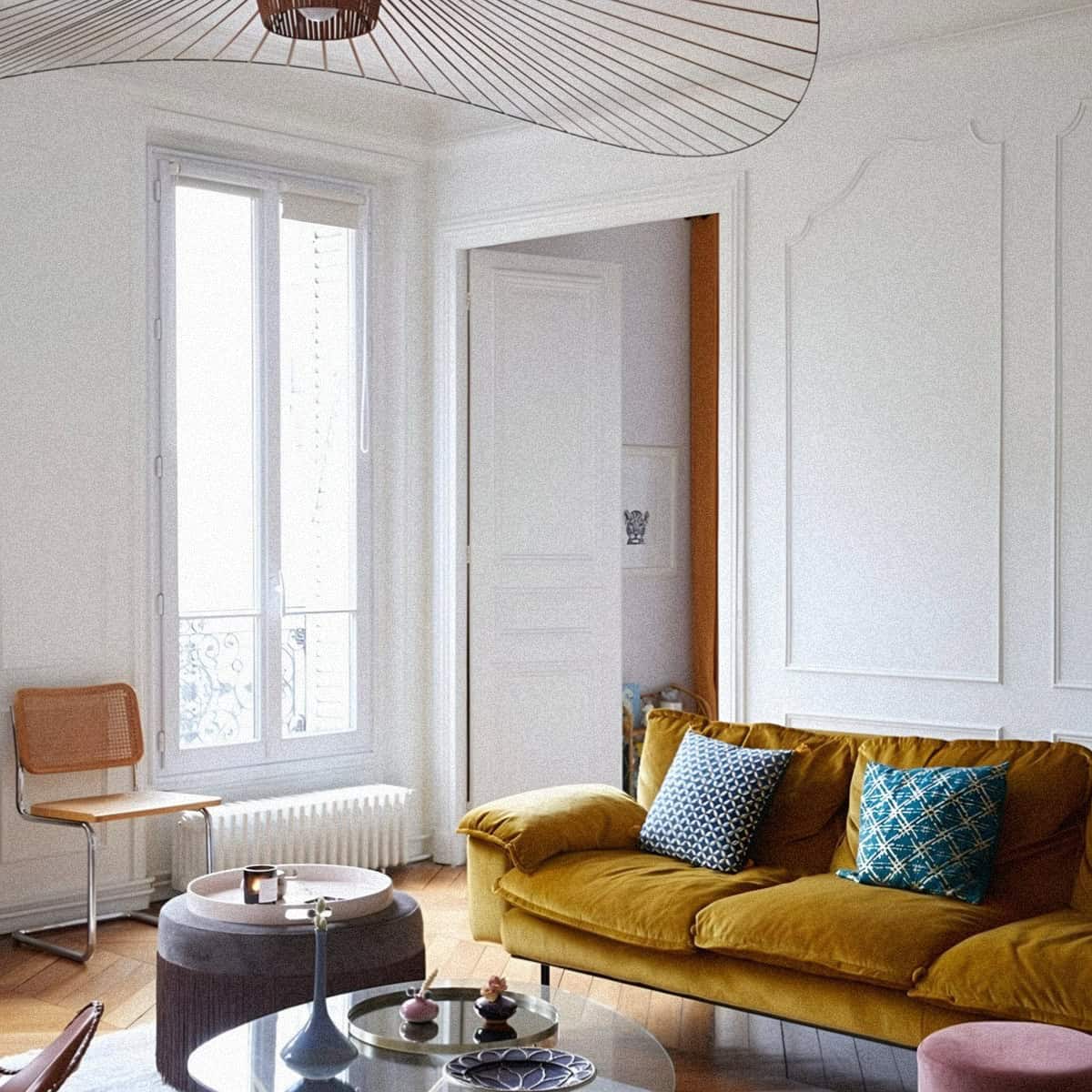 parisian living room inspo