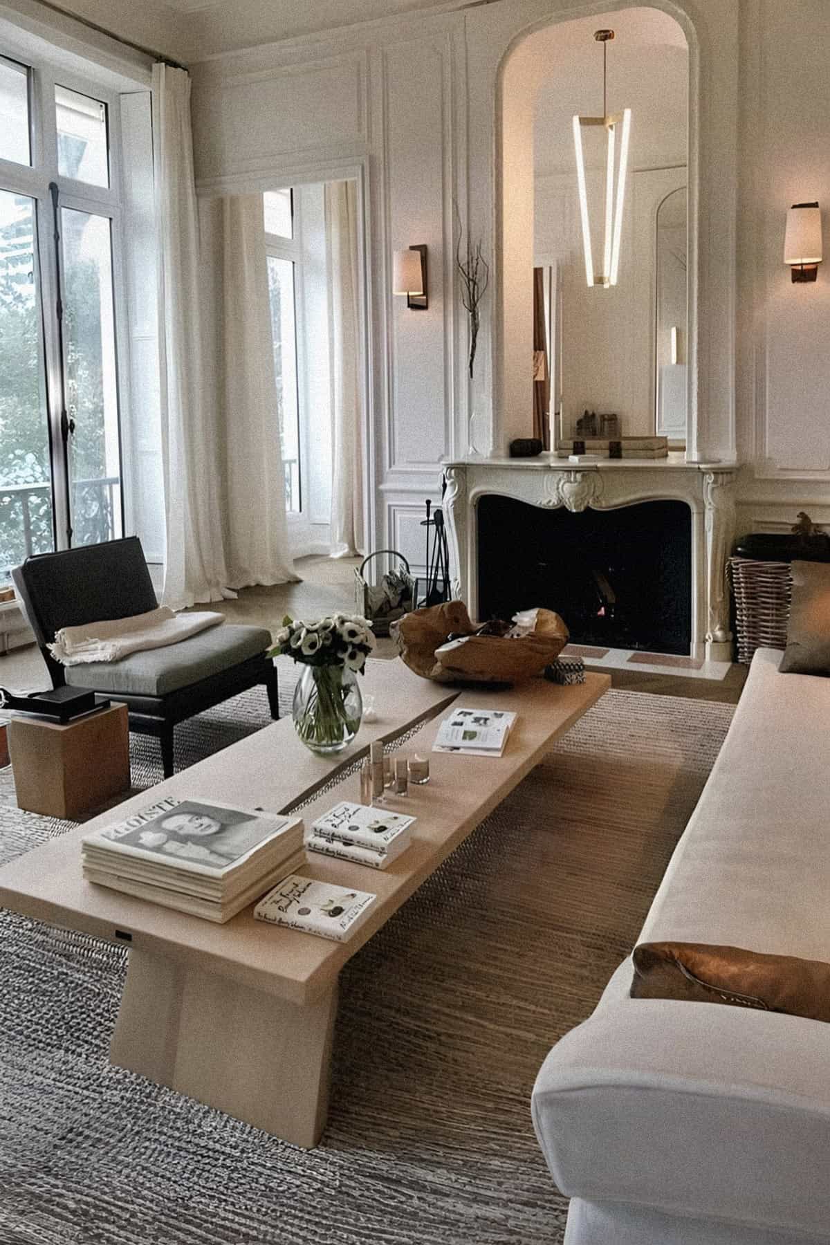 parisian living room