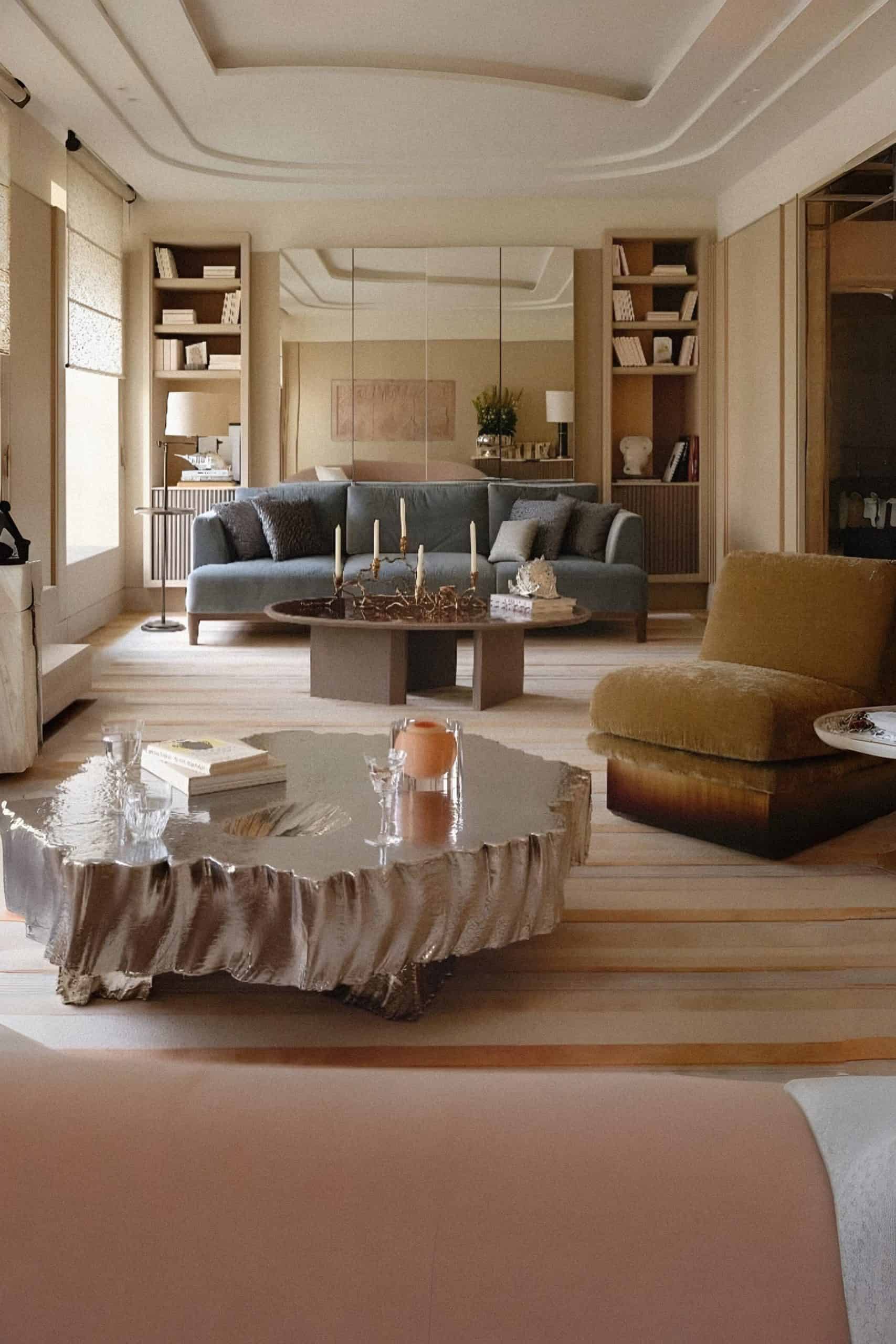 parisian living room inspo
