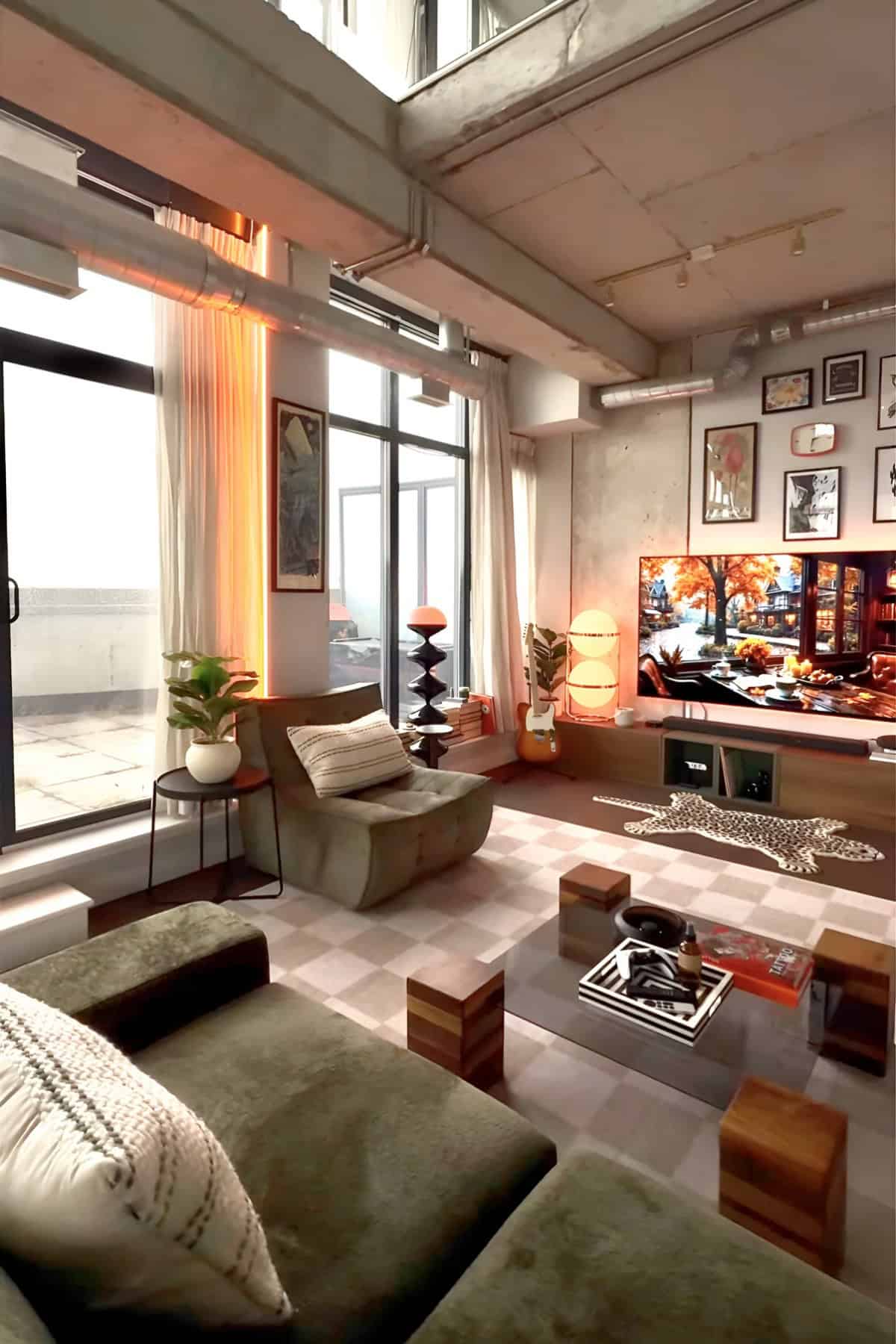 loft living room ideas