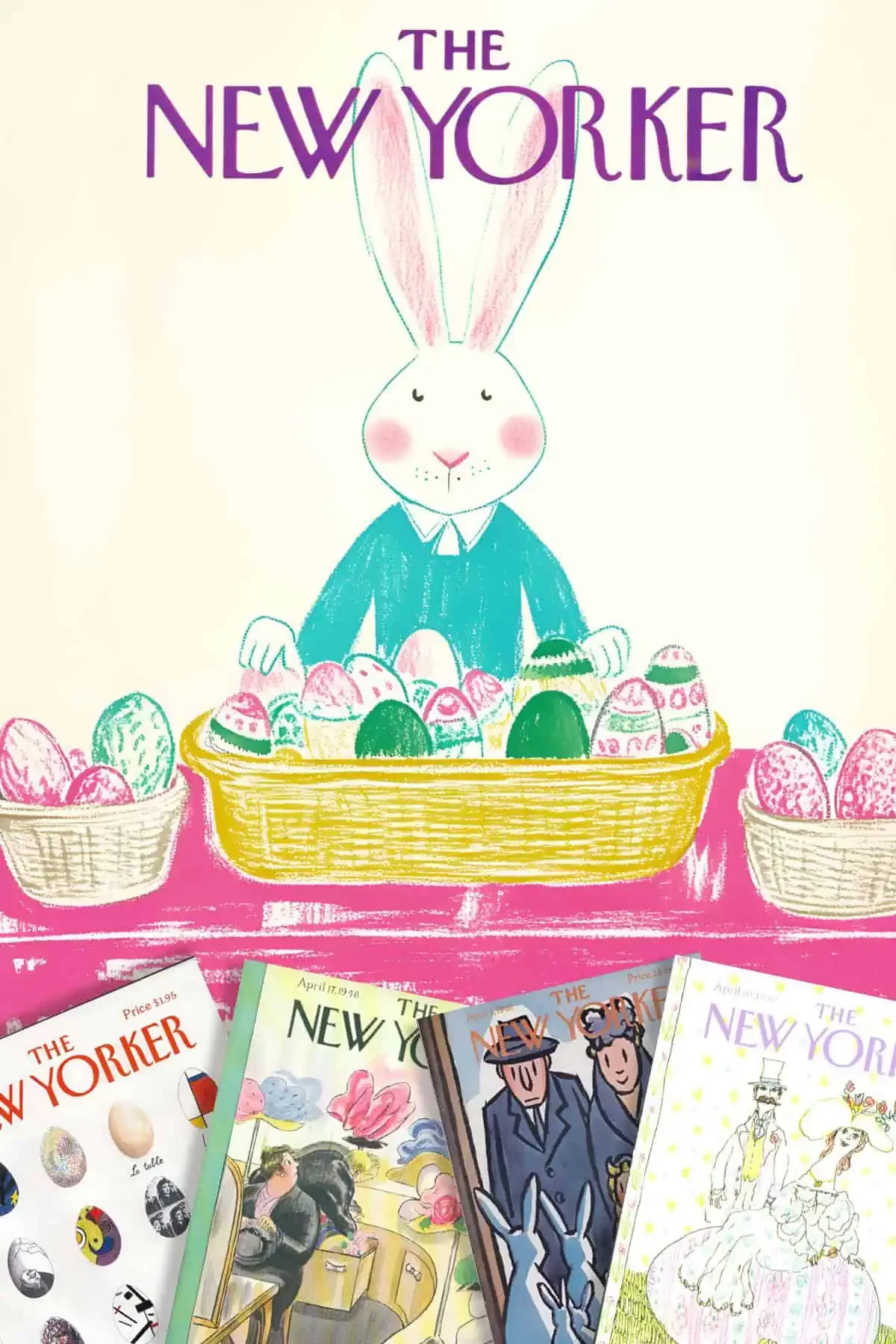 New Yorker Easter Covers art