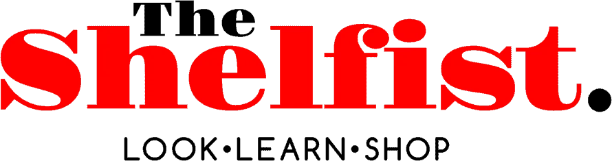 The Shelfist logo with bold red text on a white background.